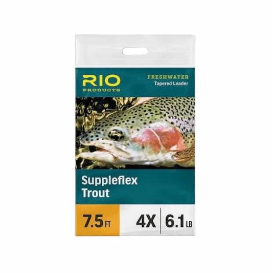 caddis fly Rio Suppleflex Trout Tapered Leaders