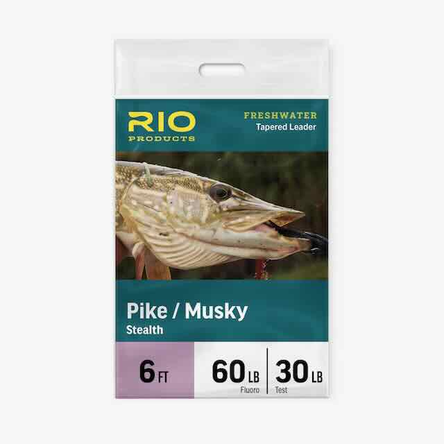 caddis fly RIO Toothy Critter Pike Musky Leader