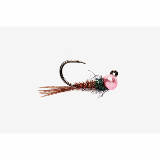 caddis fly Roza's Jigged Pink Pheasant Tail
