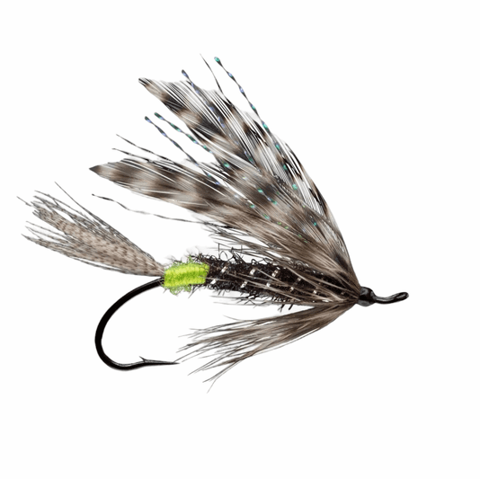 Caddis Fly Silver Hilton Green And Pink Butt