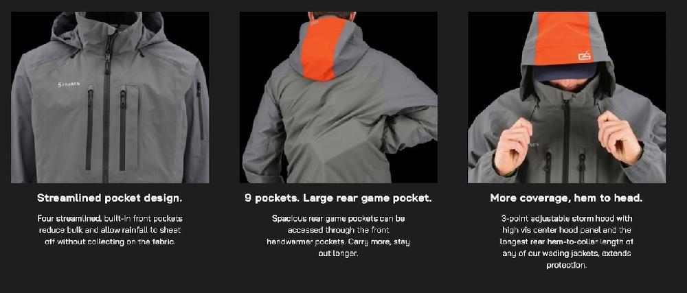 Caddis Fly Simms G4 Pro Jacket