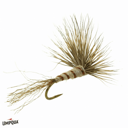 caddis fly Sparkle Dun Tan/March Brown