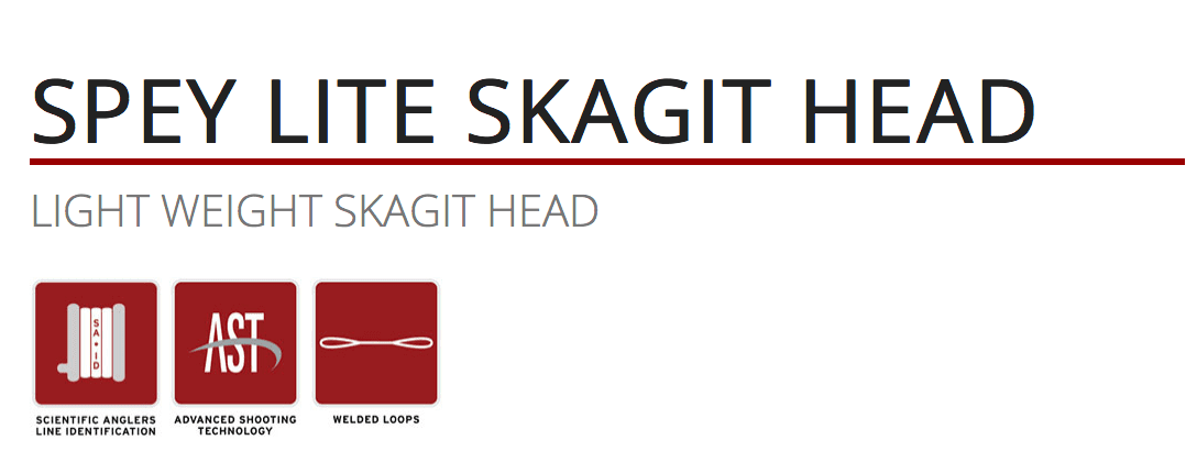 caddis fly Spey Lite Skagit Floating Head