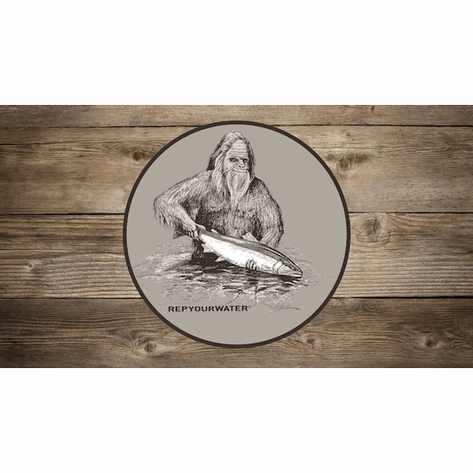 Caddis Fly Squatch And Release Sticker