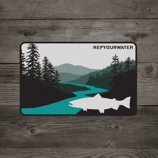 caddis fly Steelhead Country Sticker
