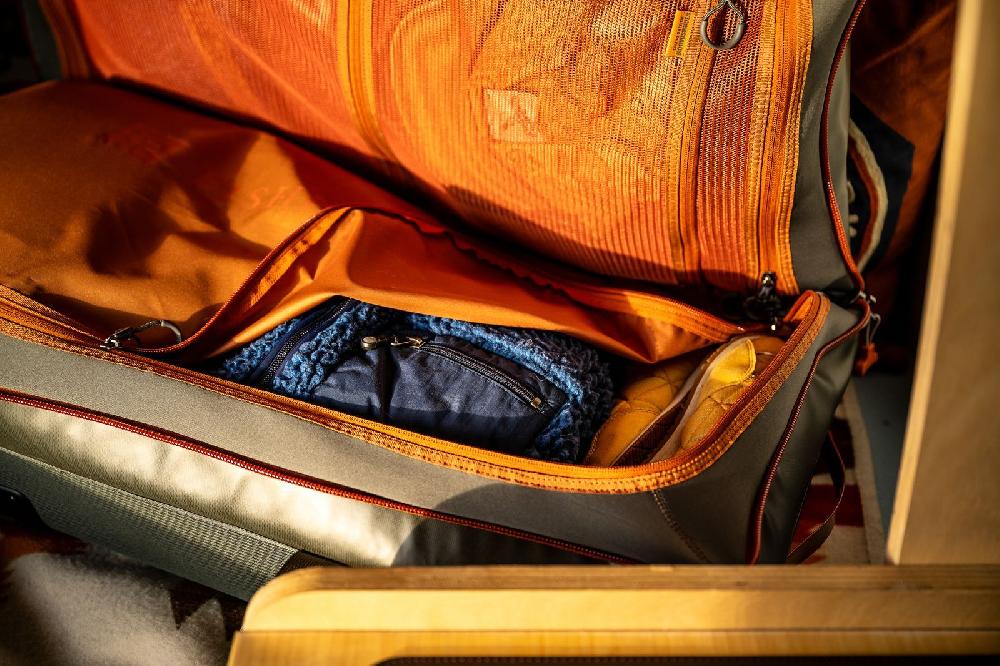 Caddis Fly Stormshadow Medium Rolling Duffel