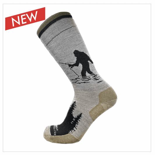 Caddis Fly Tight Loops Squatch Socks