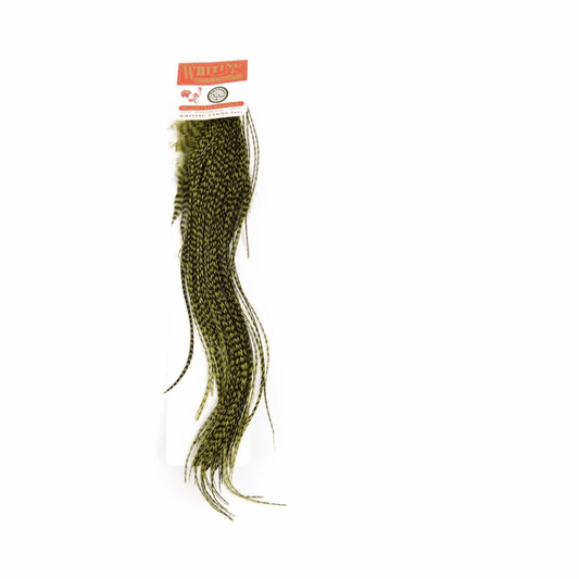 Caddis Fly Whiting Silver 1/4 Saddle