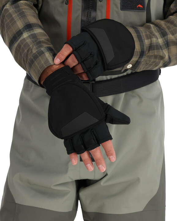 caddis fly Windstopper Foldover Mitt