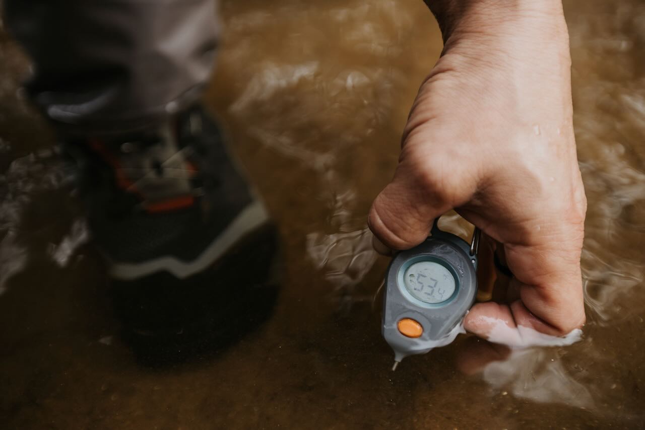 Caddis Fly Fishpond Riverkeeper Digital Thermometer