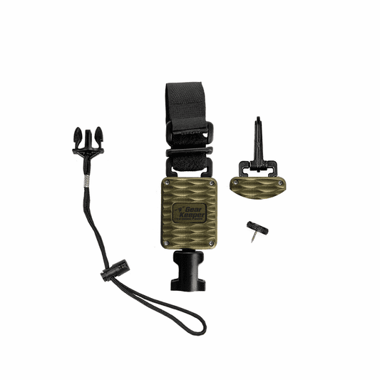 caddis fly Gear Keeper Aluminium Wading Staff Retractor