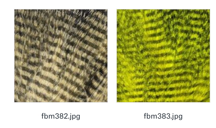 Caddis Fly Hareline Fine Black Barred Marabou Feathers