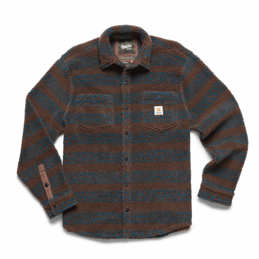 caddis fly Howler Brothers Allegheny Fleece Overshirt