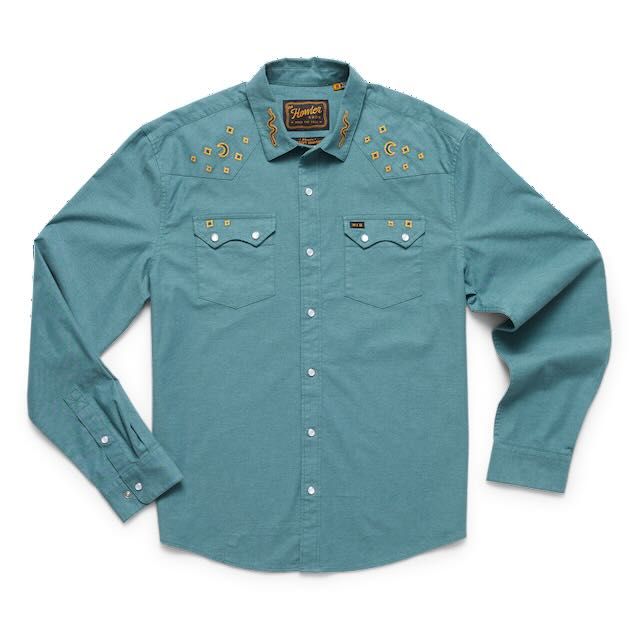 caddis fly Howler Brothers Crosscut Deluxe Long Sleeve Shirt