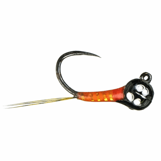 caddis fly Montana Fly Company Jigged Pearl Rib Perdigon