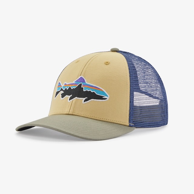 caddis fly Patagonia Fitz Roy Fish LoPro Trucker Hat