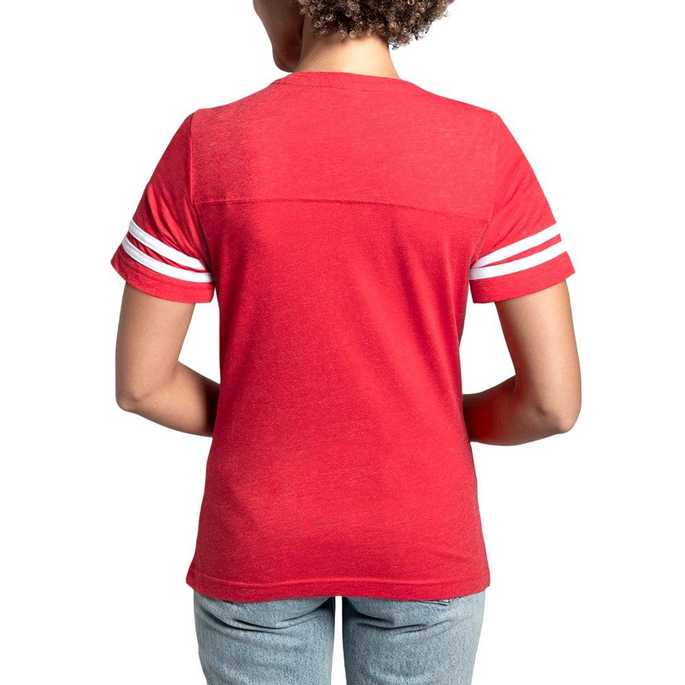 Cafepress Baseball - He Got It From His Mom Women's Football T-Shirt