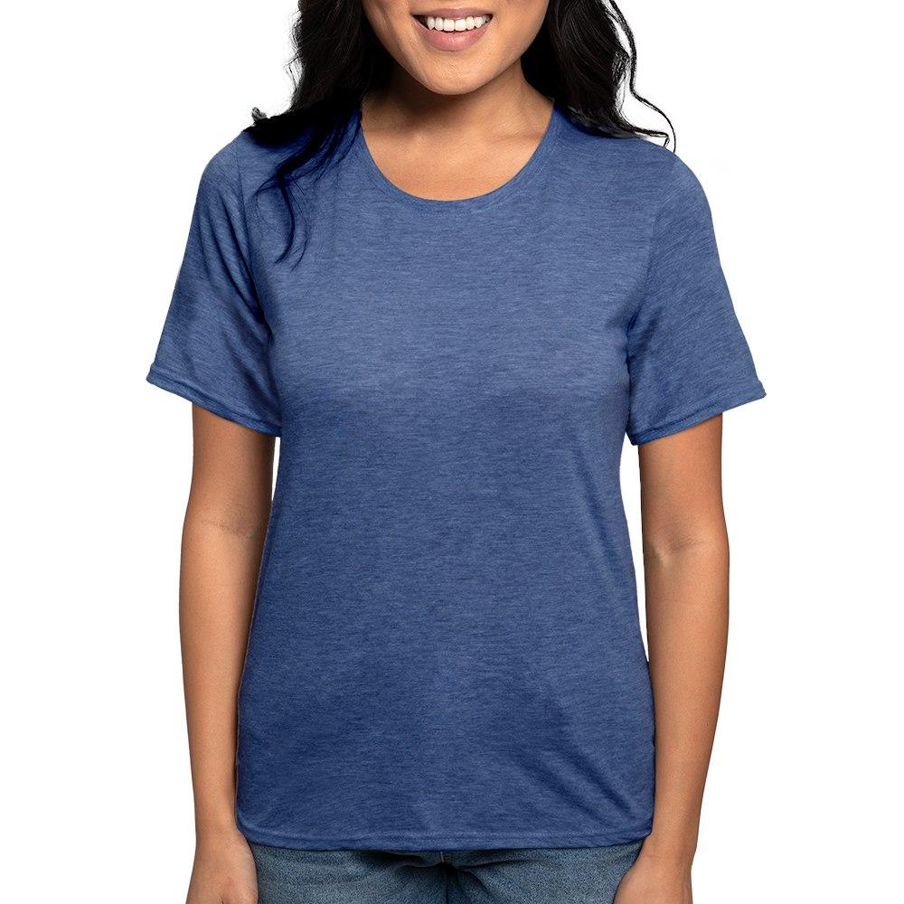cafepress Blue Nerd Cat Women's Dark Women's Deluxe T-Shirt