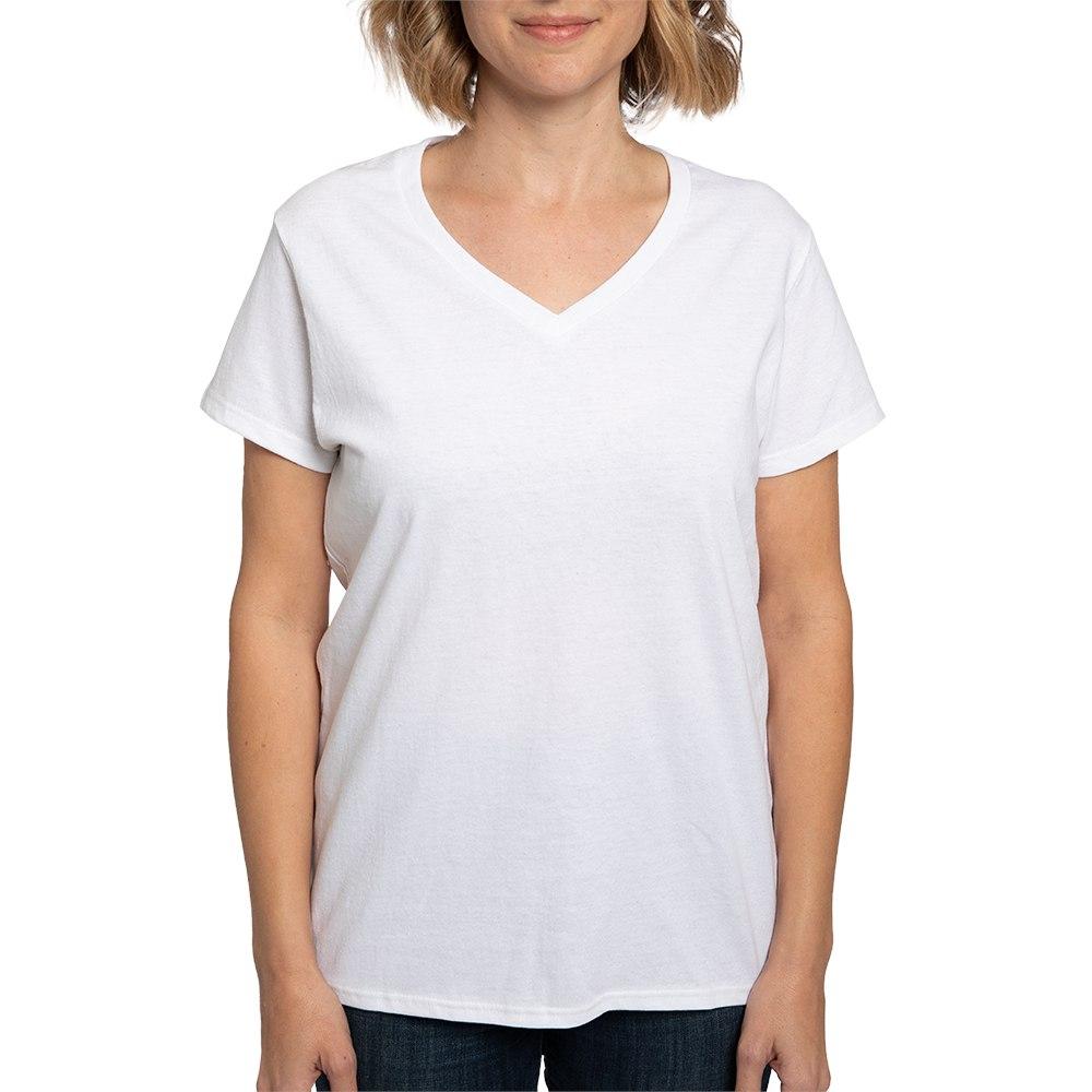 cafepress Be Kind Women's V-Neck T-Shirt