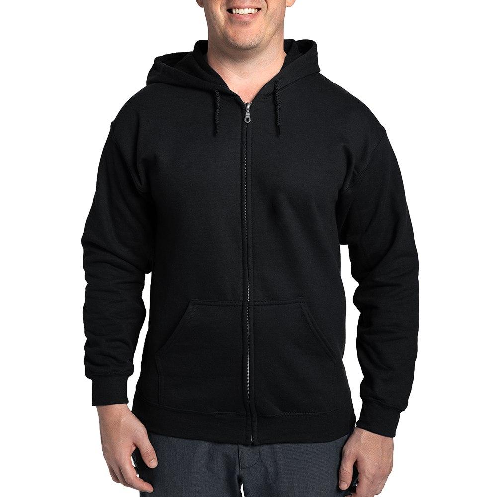 Cafepress My House My Rules Men's Zip-Up Hoodie