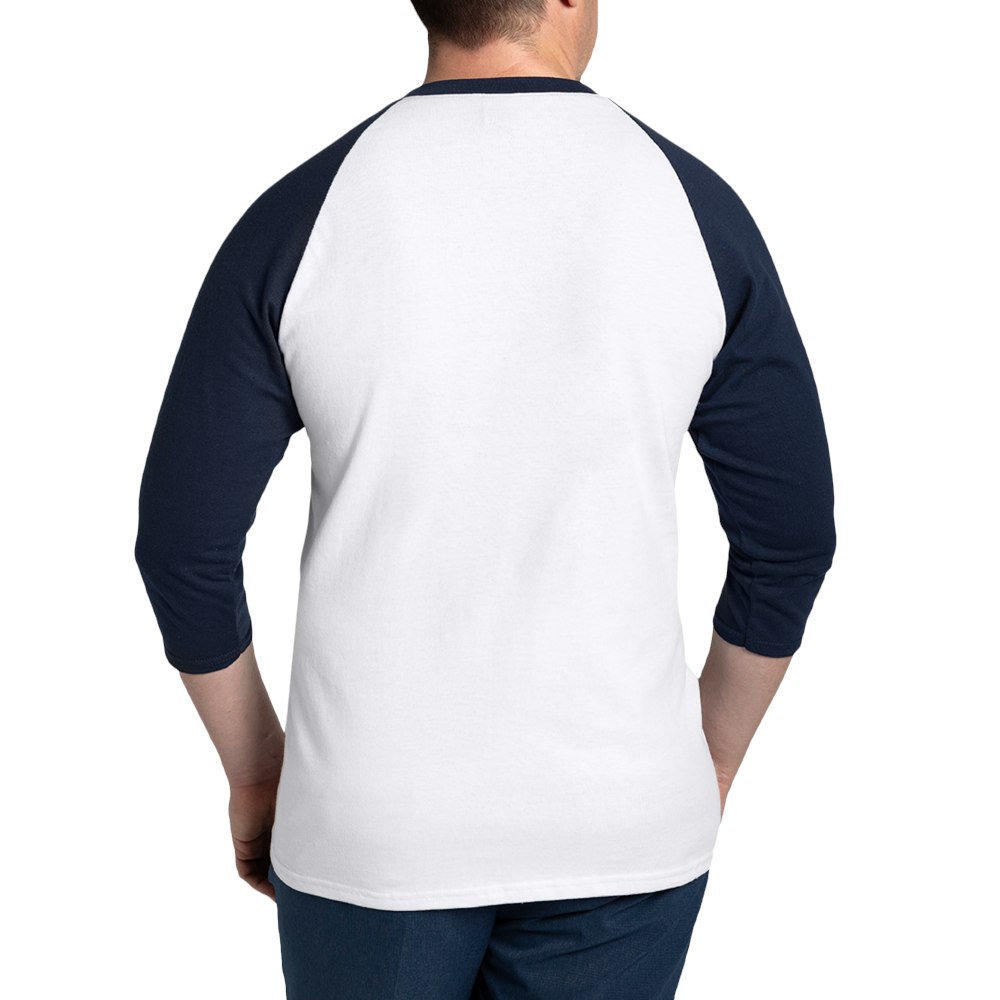 Cafepress Penguin Swimming Men's Baseball Shirt