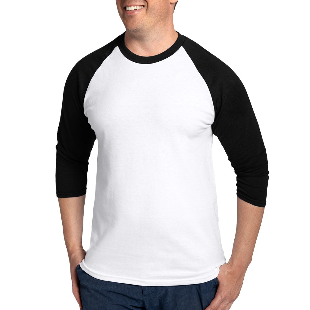 Cafepress Personalized Hockey Men's Baseball Shirt