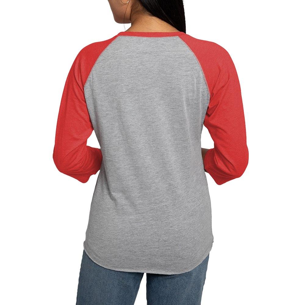 Cafepress Chibi Kawaii Christmas Women's Baseball T-Shirt