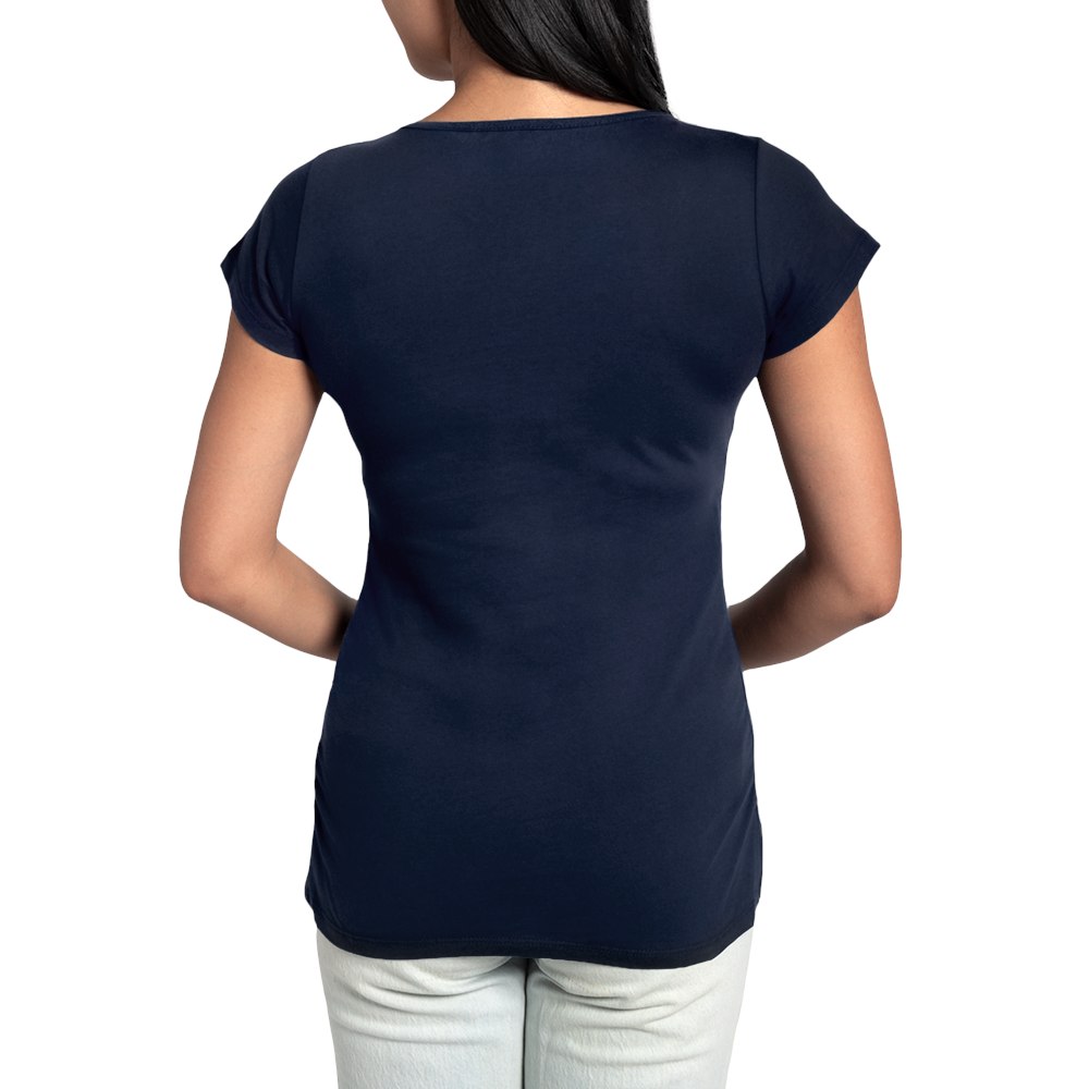 Cafepress Cute Owl - Baby Girl Loading Women's Maternity T-Shirt