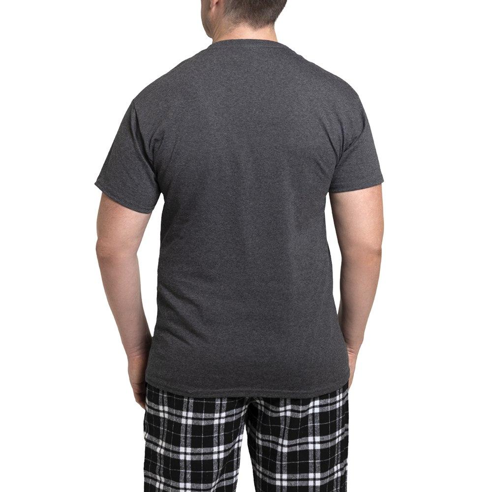 Cafepress Donut Squad Donut Lover Br Men's Charcoal Pajamas