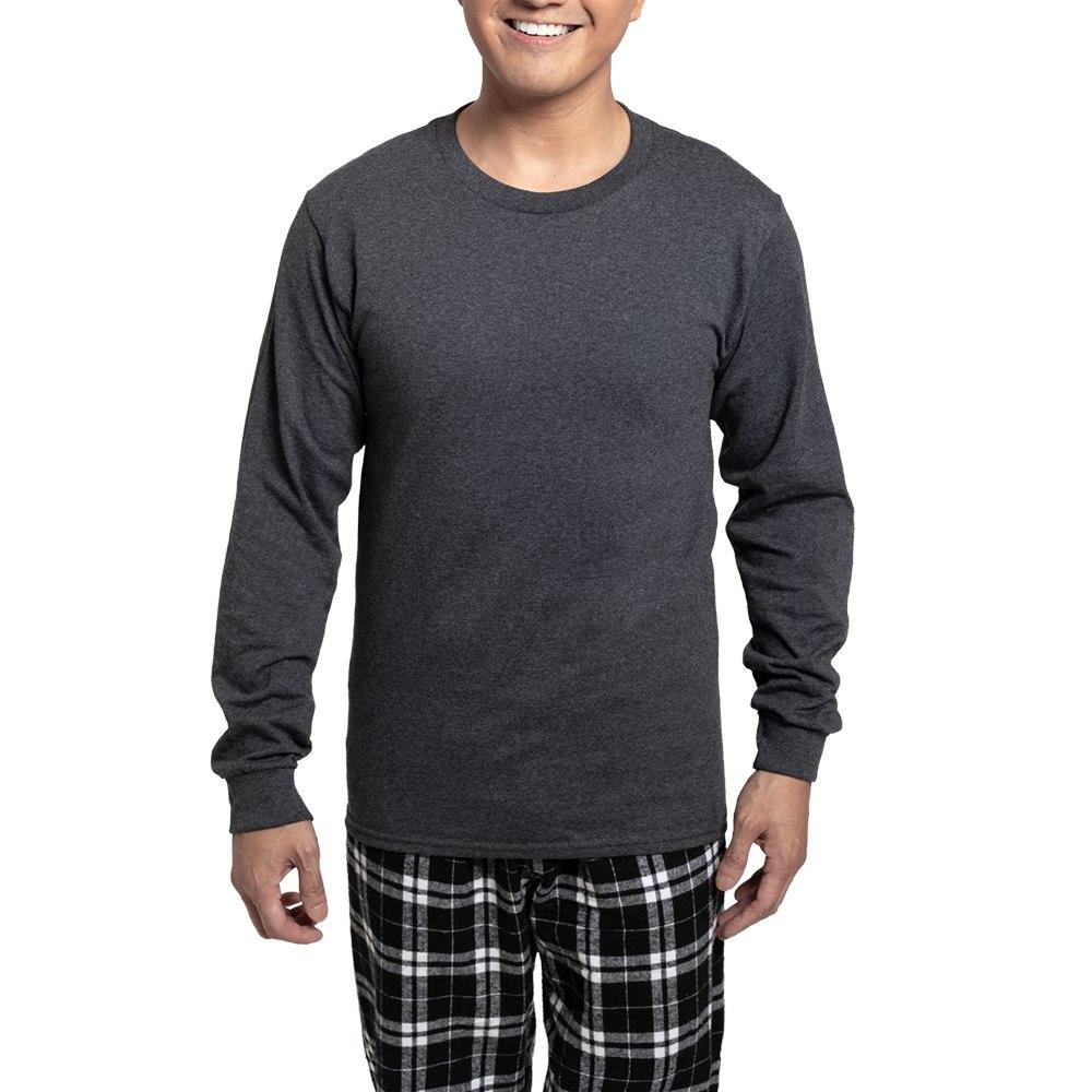 Cafepress Drumline Half Time Is Our Time Drums Marching Band Men's Long Sleeve Pajamas