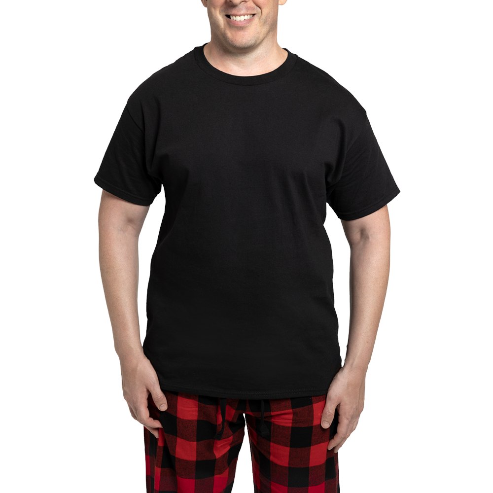 cafepress lumberjack buffalo plaid Bear Men's Dark Men's Pajamas