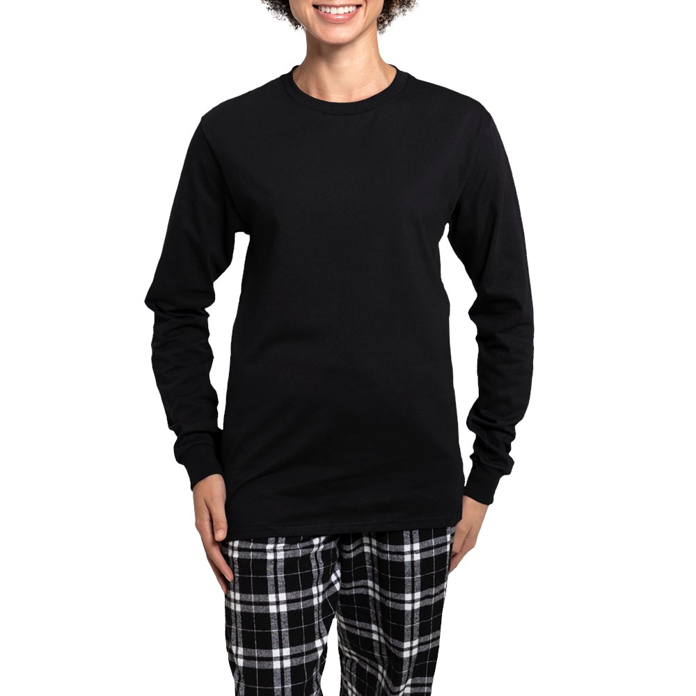 Cafepress Sloth Riding Llama Cute Fluffy Lama & Sleepy S Women's Long Sleeve Pajamas