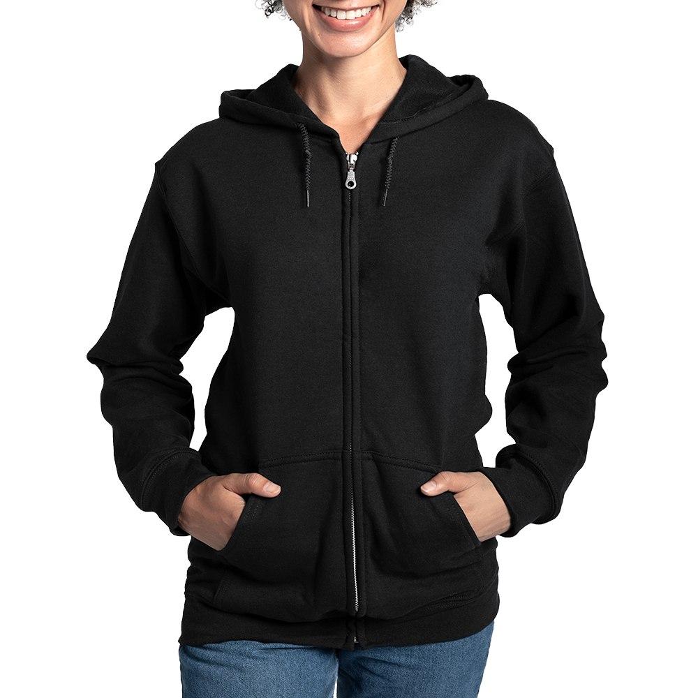 cafepress T-Rex Clap II Zip Hoodie (dark) Women's Zip-Up Hoodie