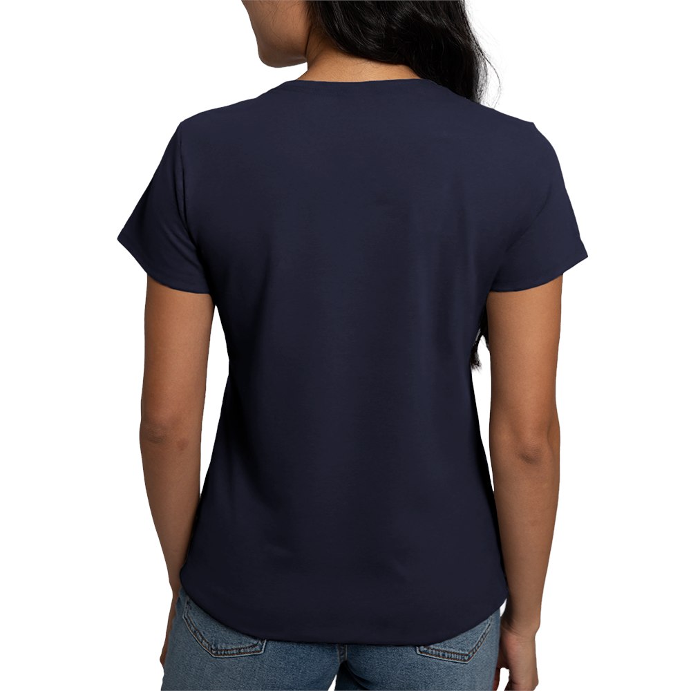 Cafepress Ukrainian Flag Women's Dark Women's V-Neck T-Shirt