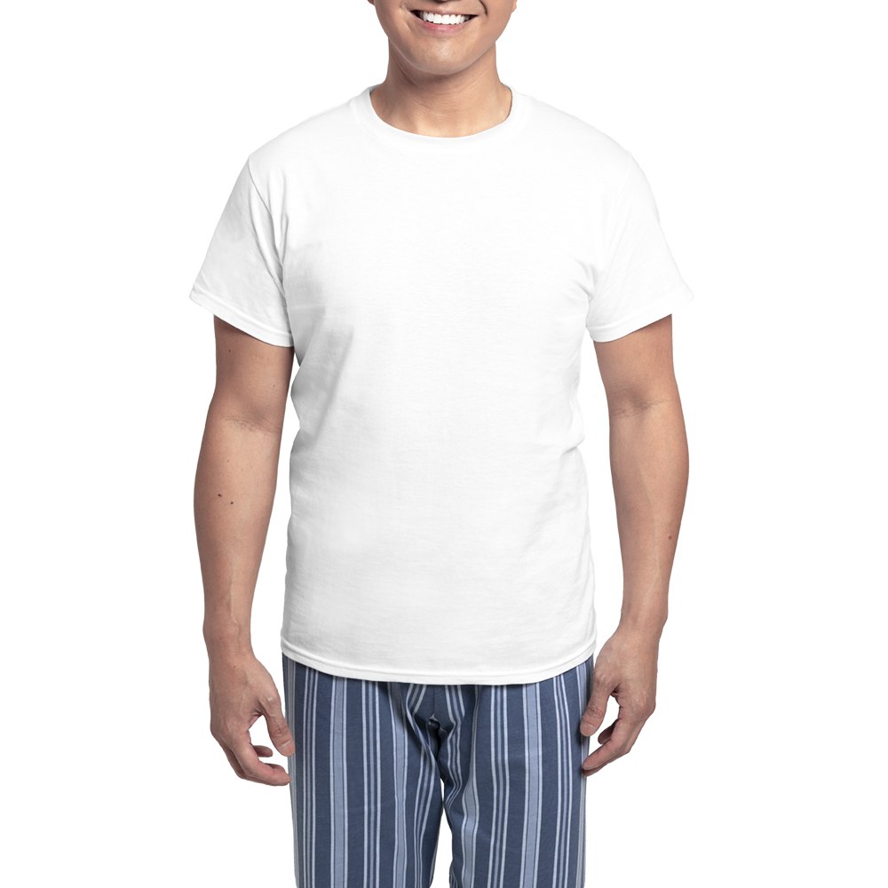 cafepress We go together like coffee and donuts Men's Pajamas