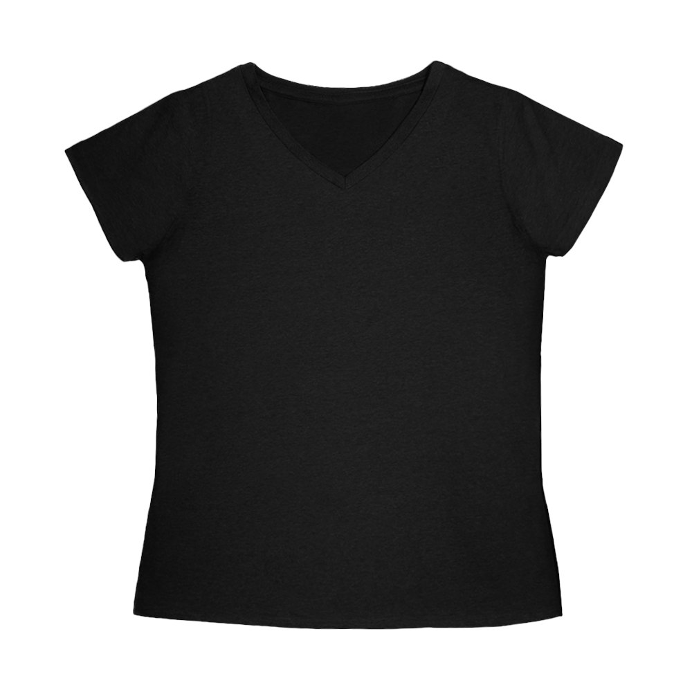 cafepress Women's Plus Size V-Neck Dark T-Shirt Women's Plus Size V-Neck T-Shirt