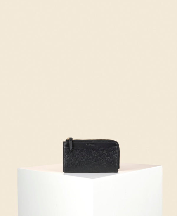 cafuné C-Lock L-Zip Cardholder - Black