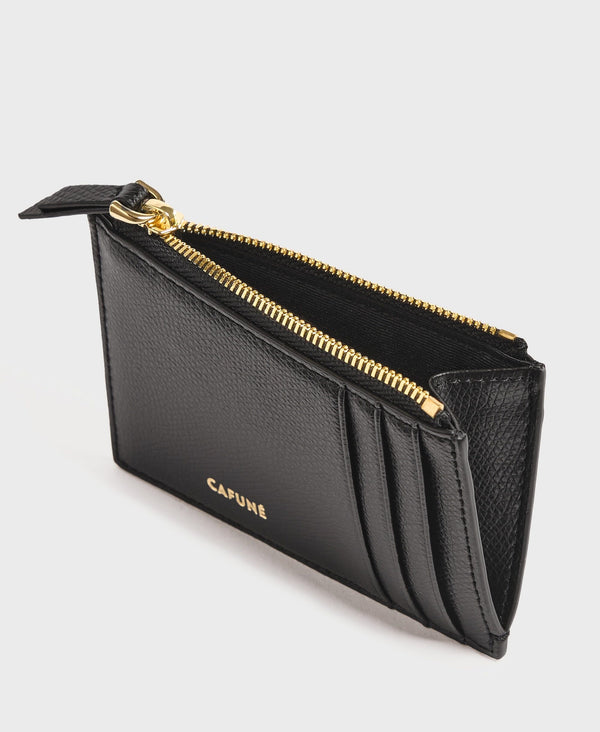 Cafuné Double-C Card Case - Black