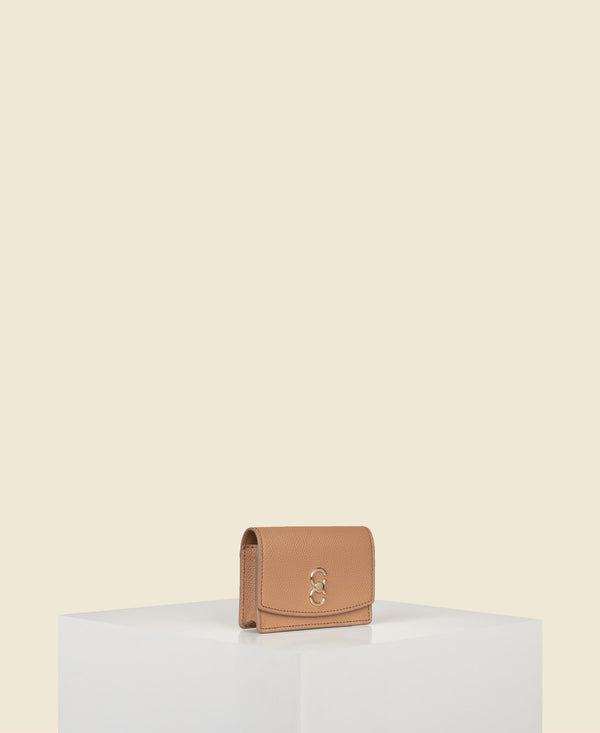 cafuné Double-C Cardholder - Camel