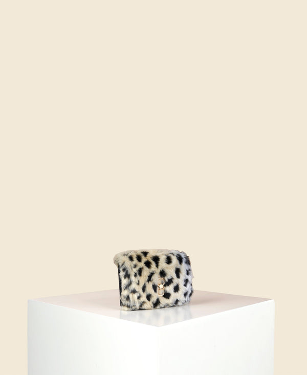 cafuné Double-C Cardholder - Leopard