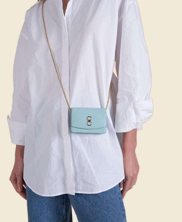 Cafuné Double-C Cardholder - Mint