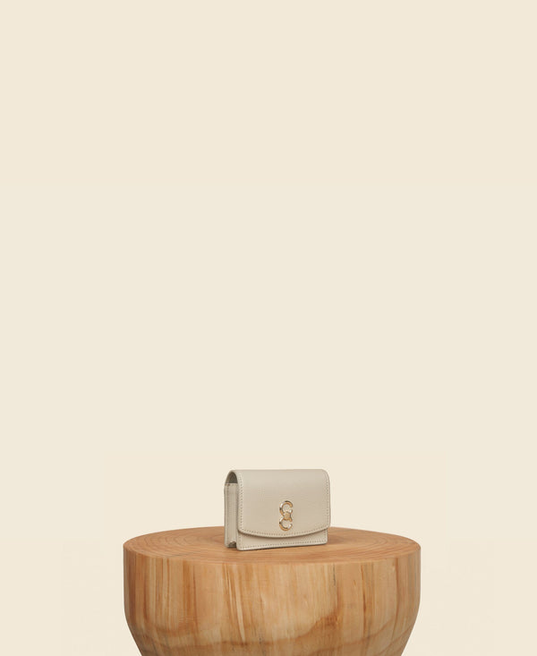 cafuné Double-C Cardholder - Mushroom