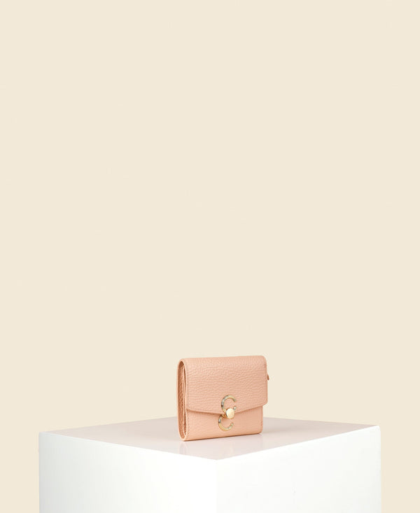 cafuné Double-C Wallet - Blush