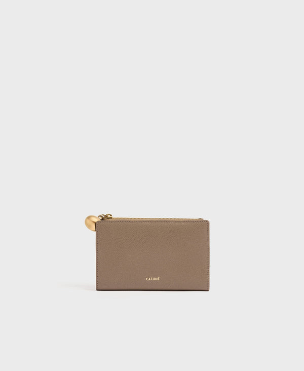 Cafuné Egg Long Wallet - Tan