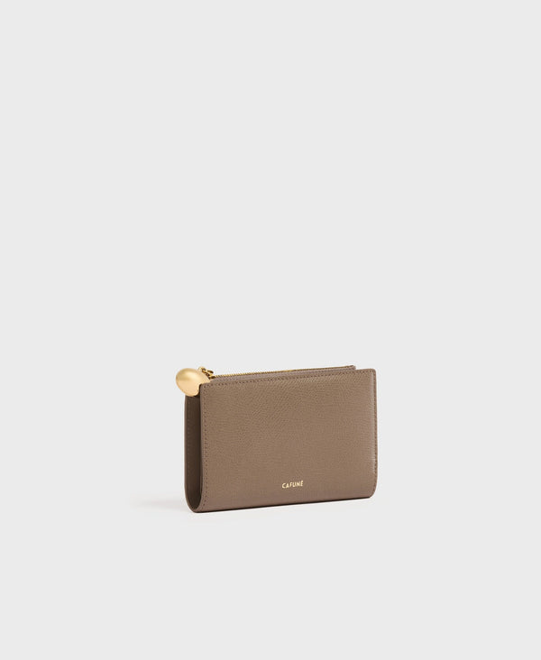 cafuné Egg Long Wallet - Tan