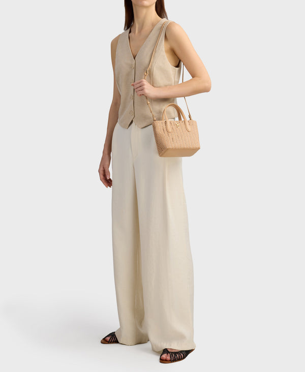 Cafuné Mini Hexa Tote - Sand Dune(Woven)
