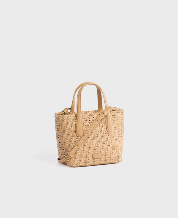 Cafuné Mini Hexa Tote - Sand Dune(Woven)