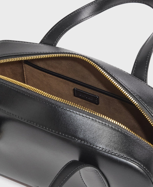 Cafuné Small Asra Boston Bag - Black