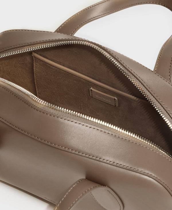 Cafuné Small Asra Boston Bag - Clay