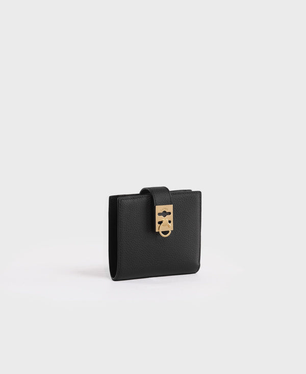cafuné Stance Flap Wallet - Black